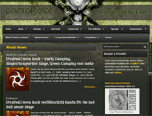 Tablet Screenshot of disctopia.de
